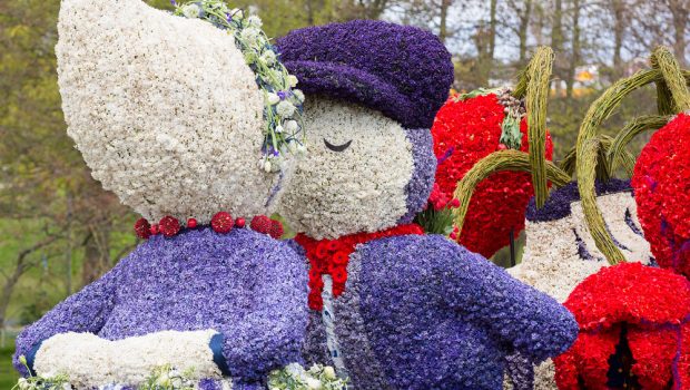 Bloemencorso in Noordwijk